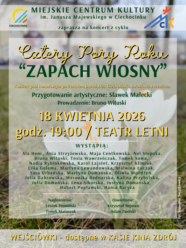 Koncert z cyklu „Cztery Pory Roku” – Wiosna