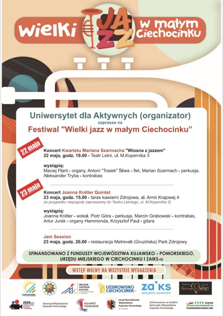 Festiwal „Wielki Jazz w małym Ciechocinku”