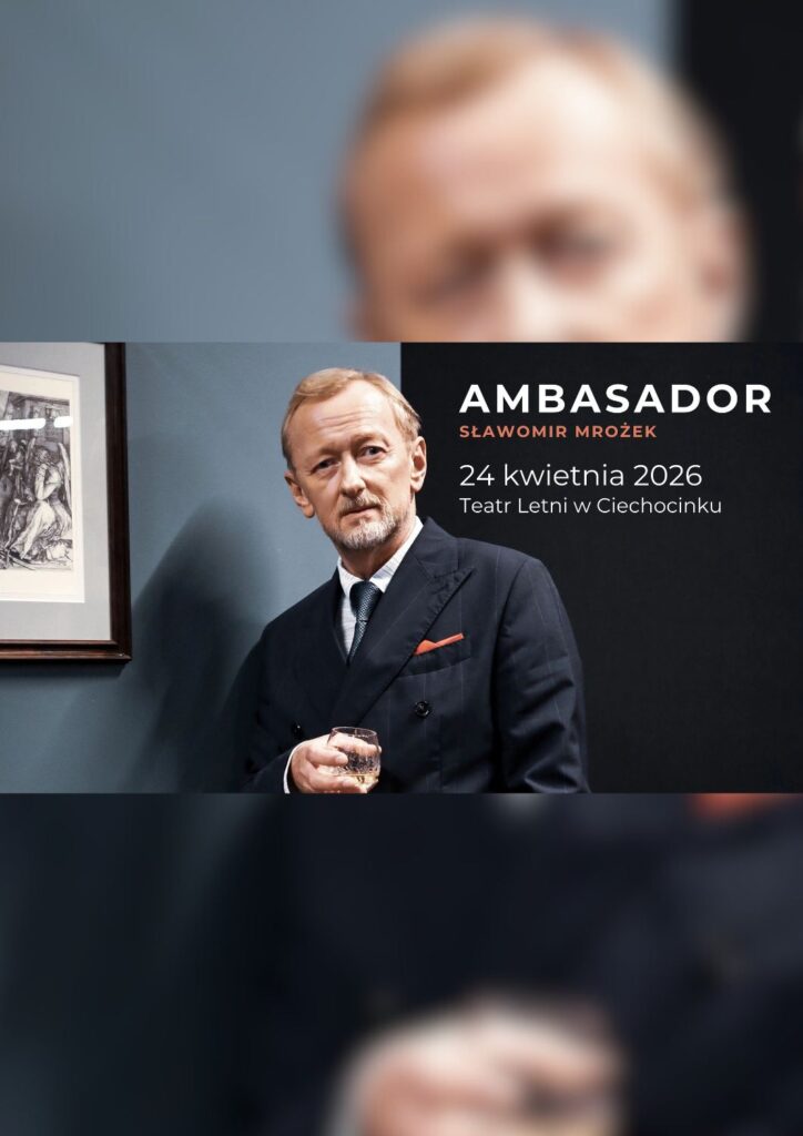Spektakl „AMBASADOR” – Sławomir Mrożek