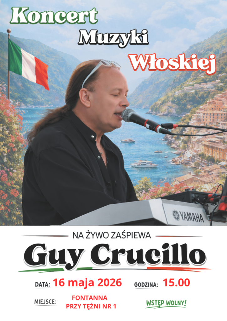 Koncert Muzyki Włoskiej- Guy Crucillo