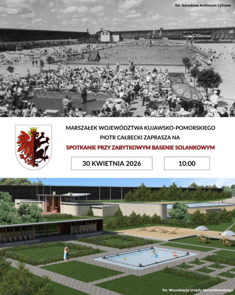 Spotkanie przy zabytkowym basenie solankowym