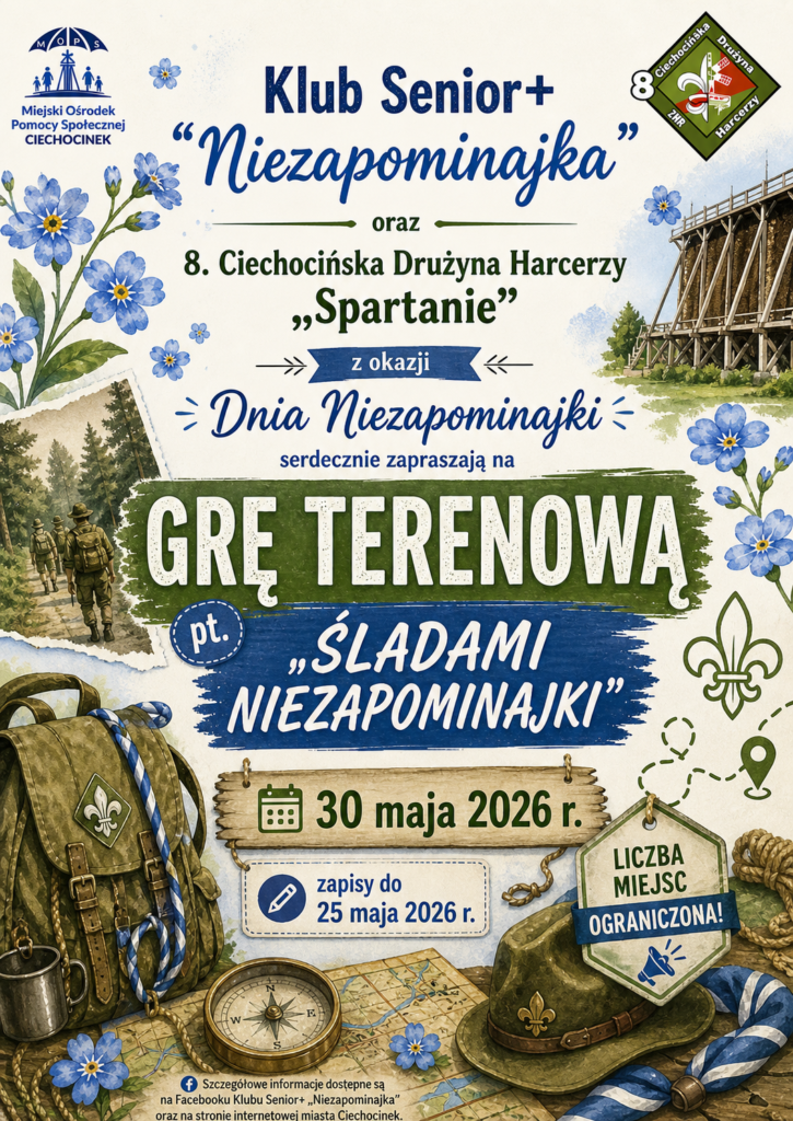 Gra terenowa „Śladami Niezapominajki”