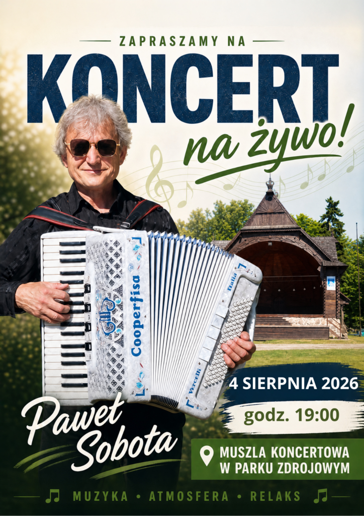Koncert muzyki na żywo Pawła Soboty
