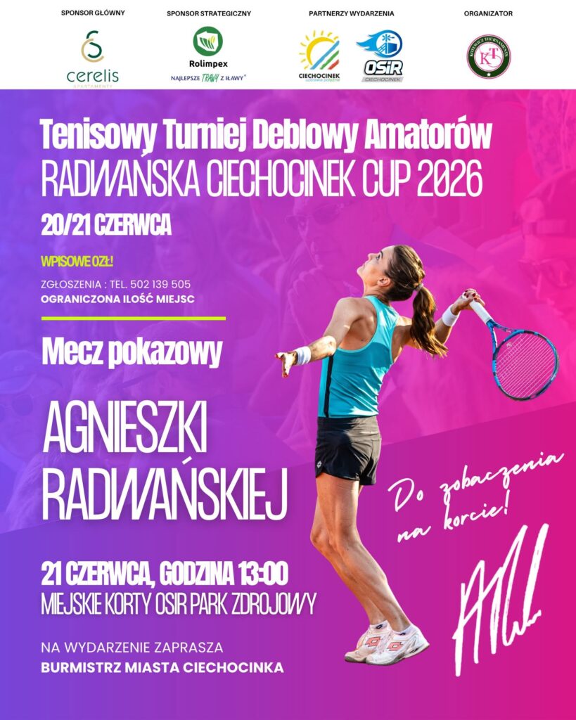 Mecz pokazowy Agnieszki Radwańskiej